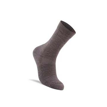 Women's Ecco Dress Short-Crew Socks Grey | USA 423YXF